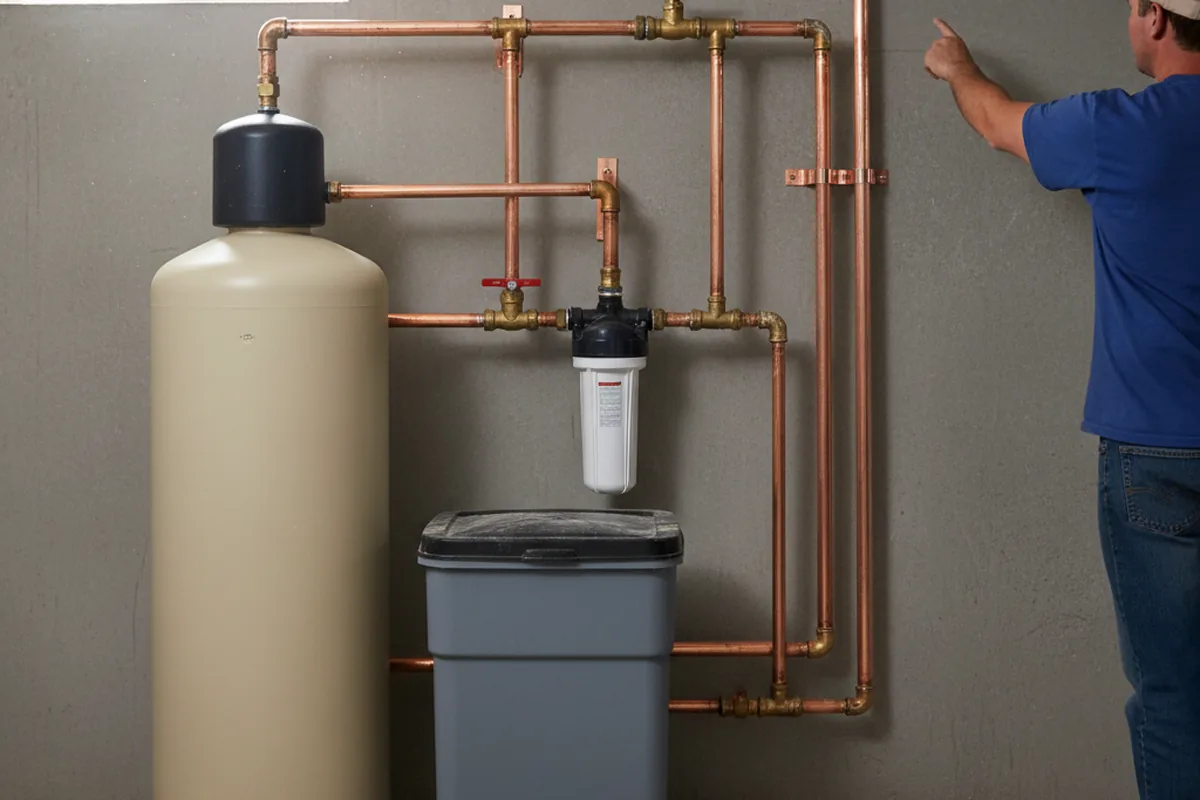 Whole-house water treatment system installed in Folcroft
